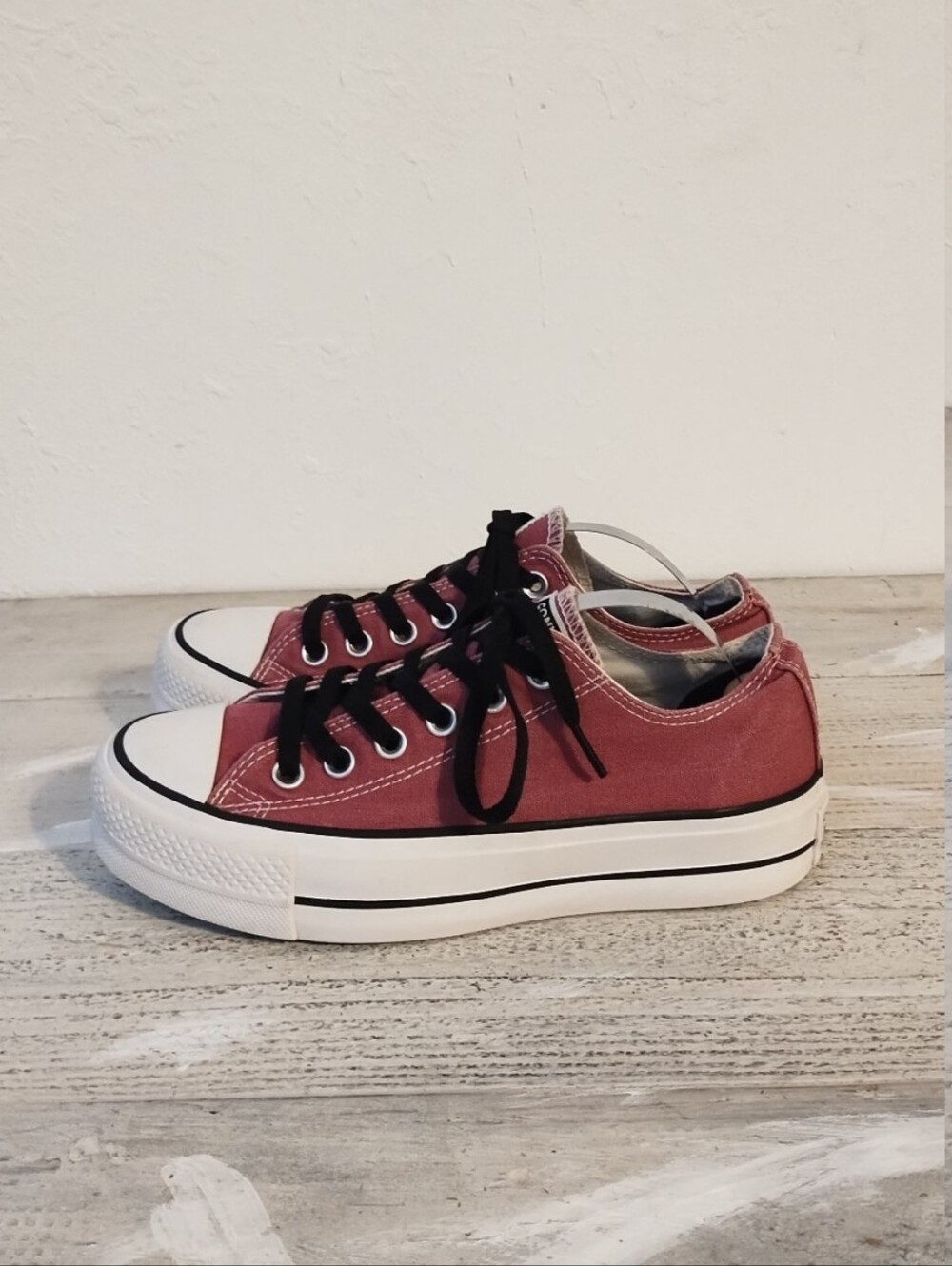 Converse Chuck Taylor All Star Low Top platform pink/purple (Dull Magenta)